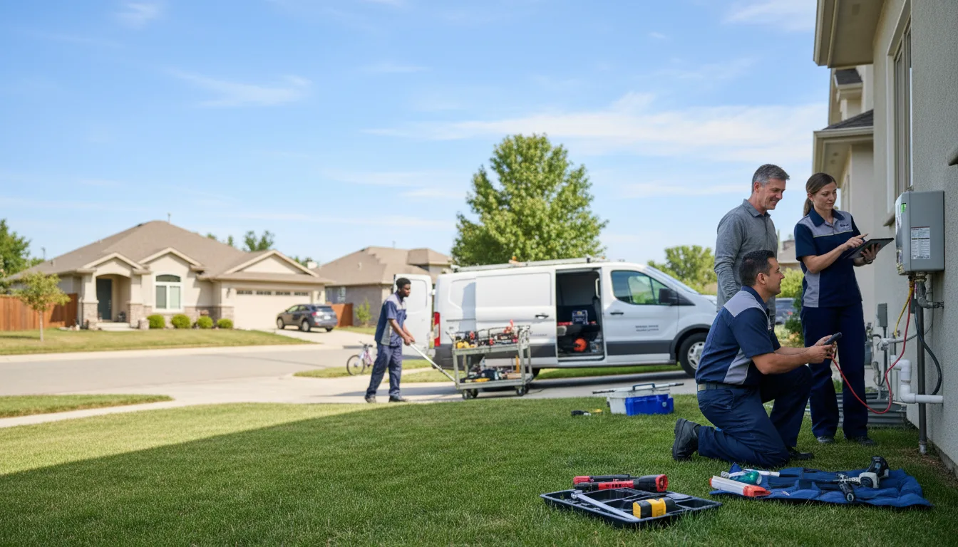 Tankless water heater service in Aylett, VA
